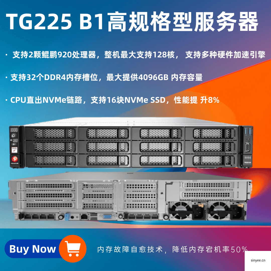 TG225 B1高規(guī)格型服務(wù)器
